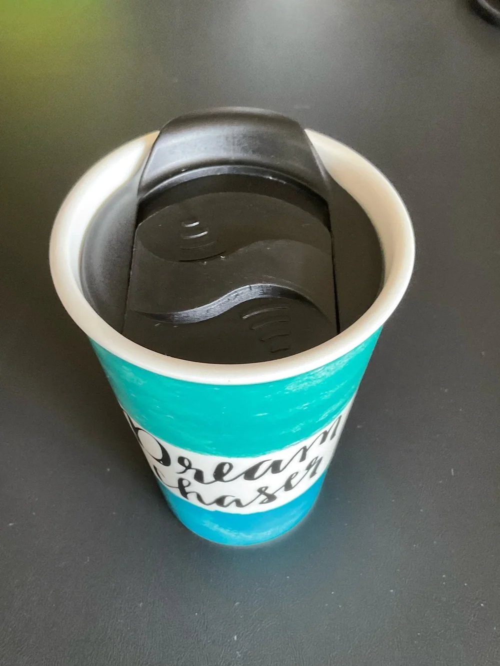CLAY ART “Dream chaser” Travel Mug with Closable Lid
